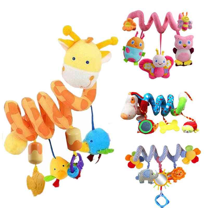 תינוק מקשקש צעצועים חינוכיים ילדים פעוטות בפעמון משחק ילדים טיולון בובות תלויות