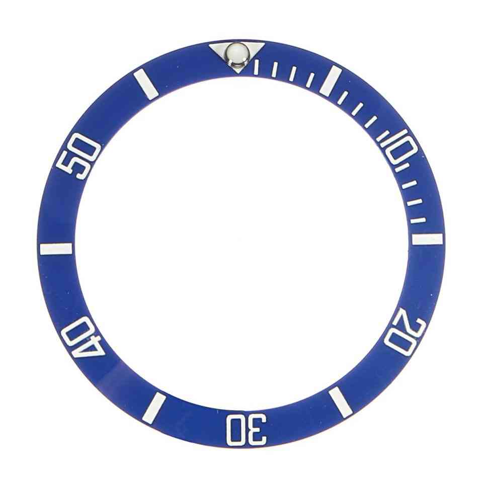 Inserto lunetta in ceramica per quadrante seiko prospex quadrante dell'orologio sostituire accessorio anello colorato