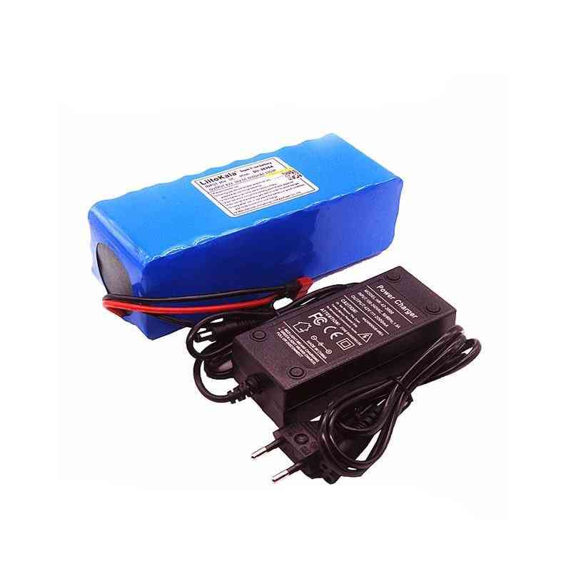 Electric-bike Battery Built-in 20a Bms Lithium-battery Pack  With 42v 2a Charge Ebike-battery