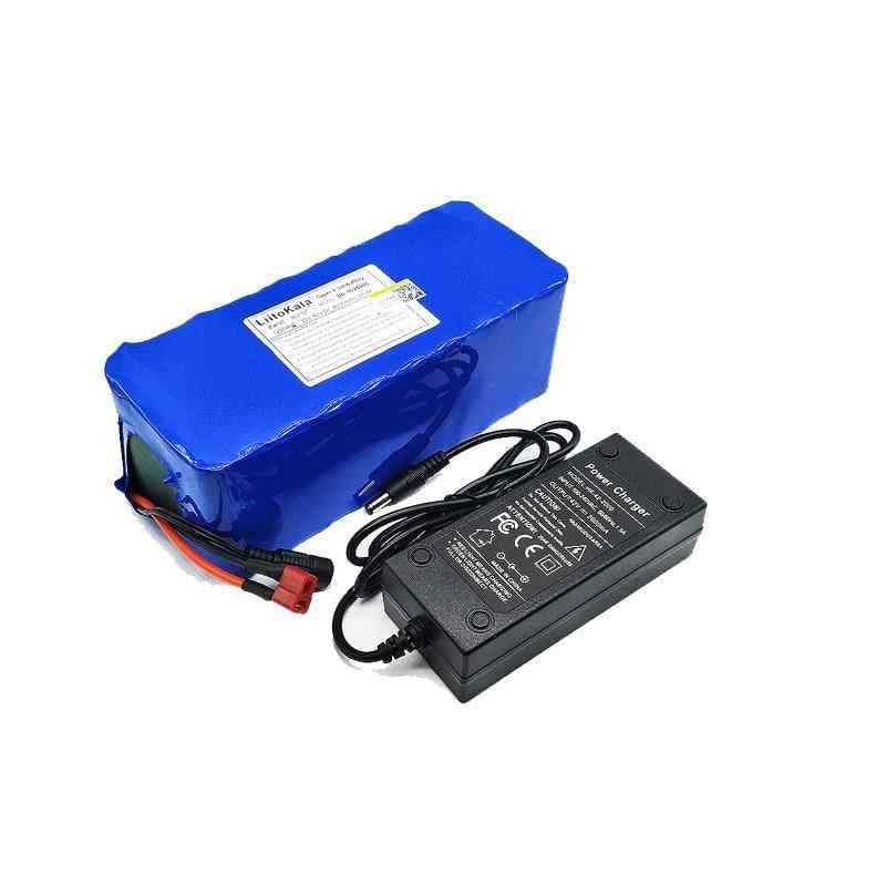 Electric-bike Battery Built-in 20a Bms Lithium-battery Pack  With 42v 2a Charge Ebike-battery