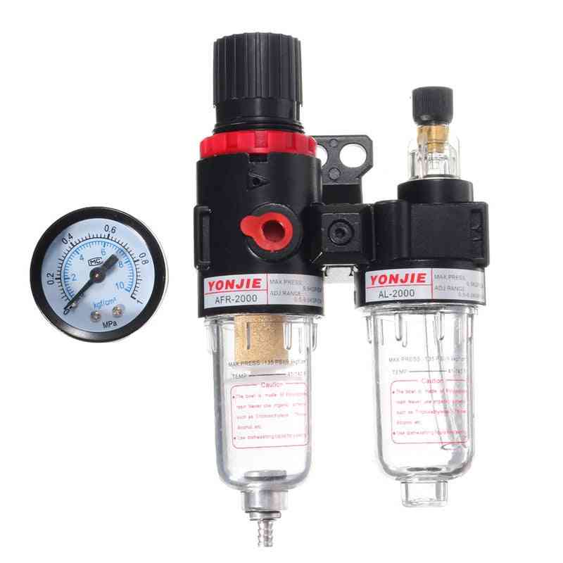 Pročišćavanje zraka, jedinični regulator tlaka / kompresor - redukcijski ventil za mjerenje razine vode
