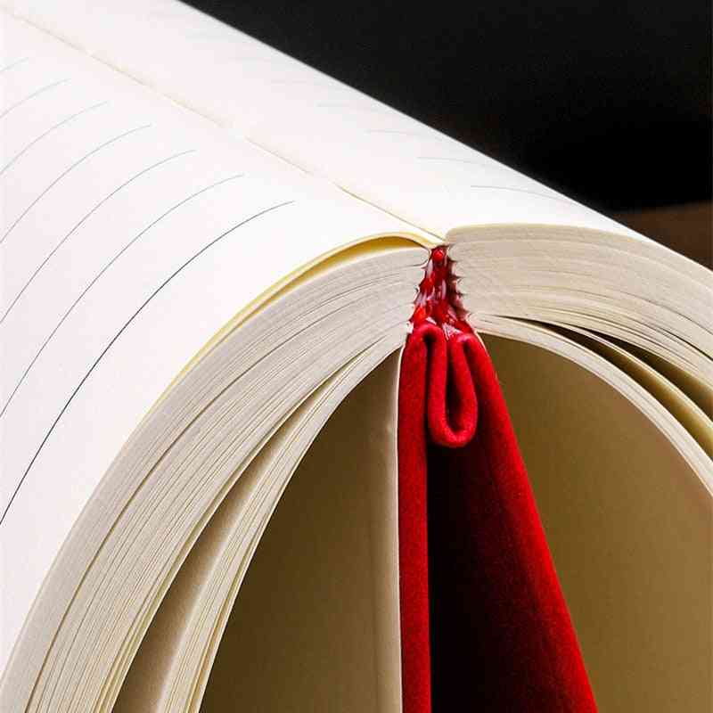 360-siders notesbog til læder