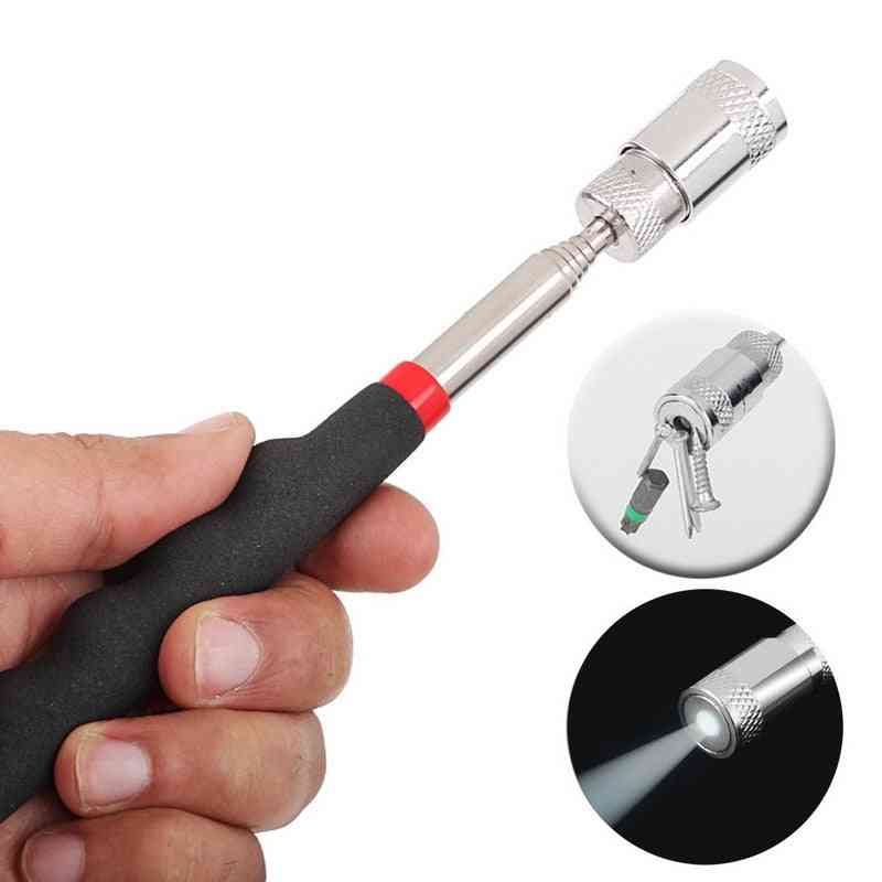 Telescopic Magnetic Pen - Extendable Pickup Rod Stick