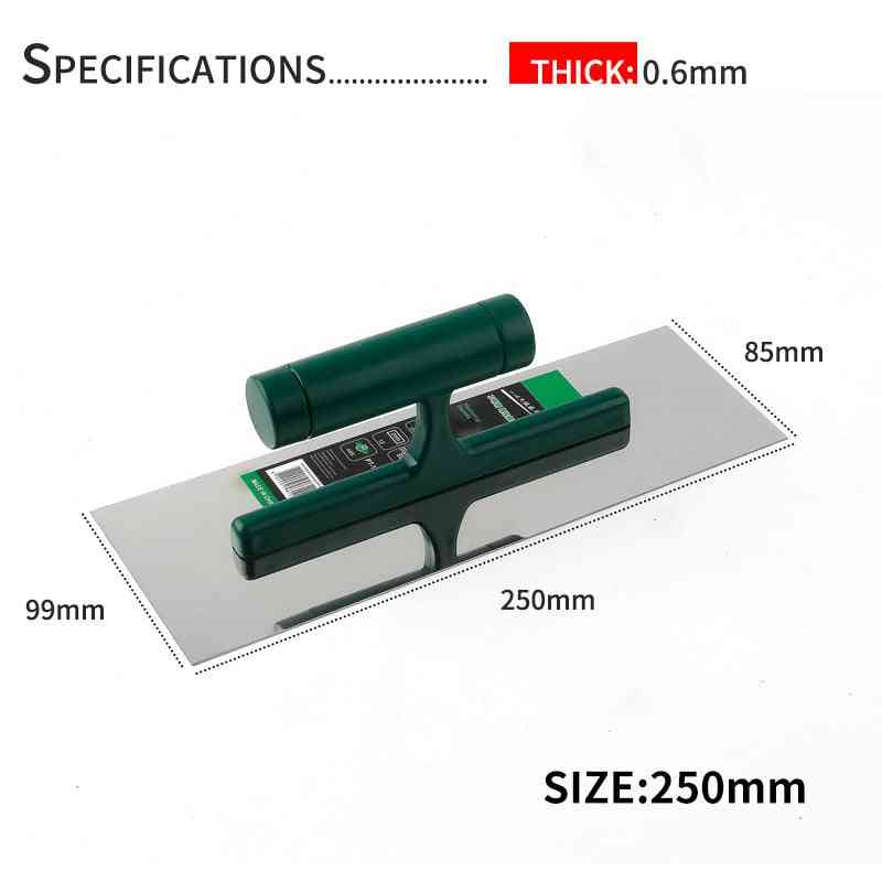Professional Bricklaying Trowel Cement Scraper, Mud Board Construction, Plastering Tool