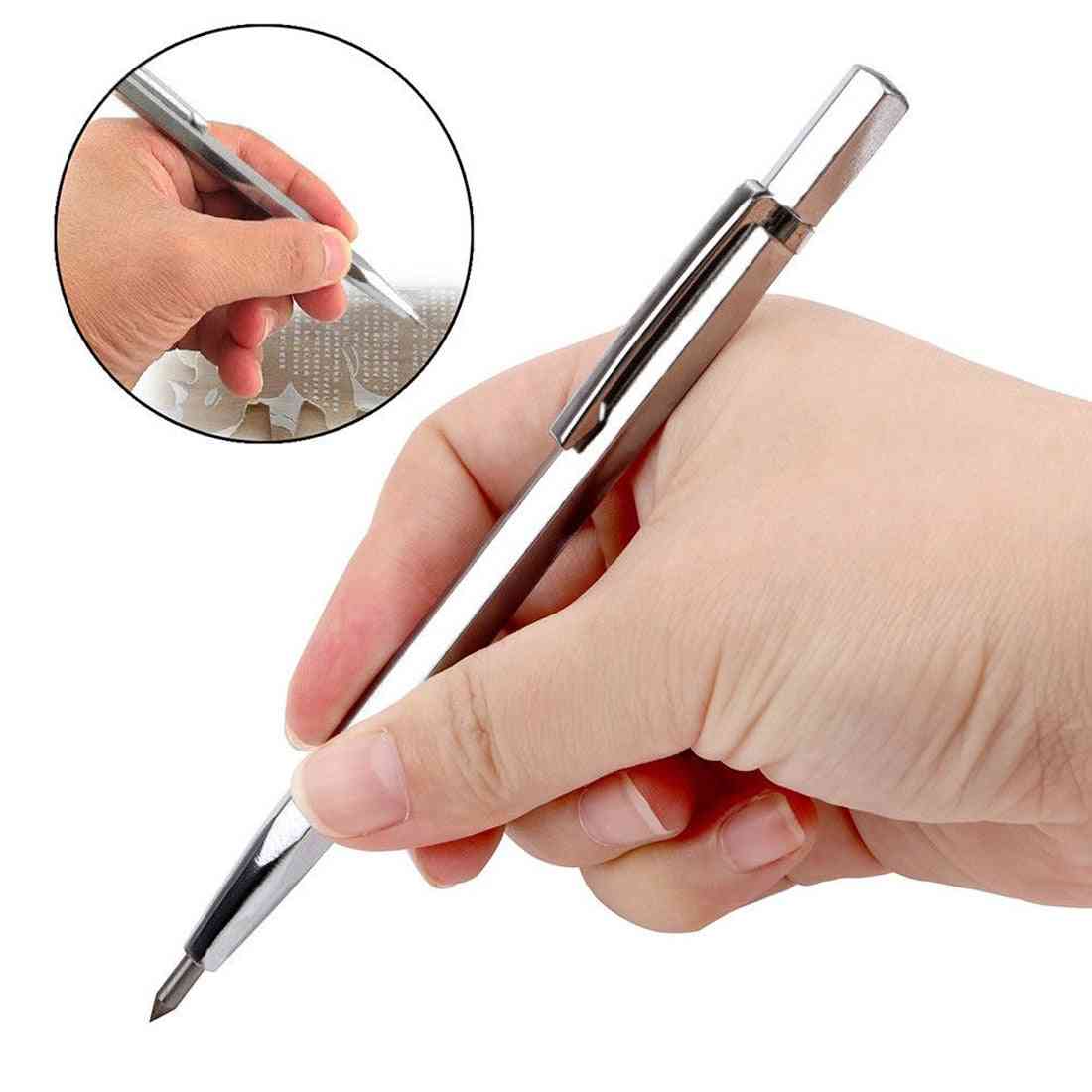 Carbide Scriber Hard Metal Tile Cutting Machine, Lettering Pen Engraver Tool