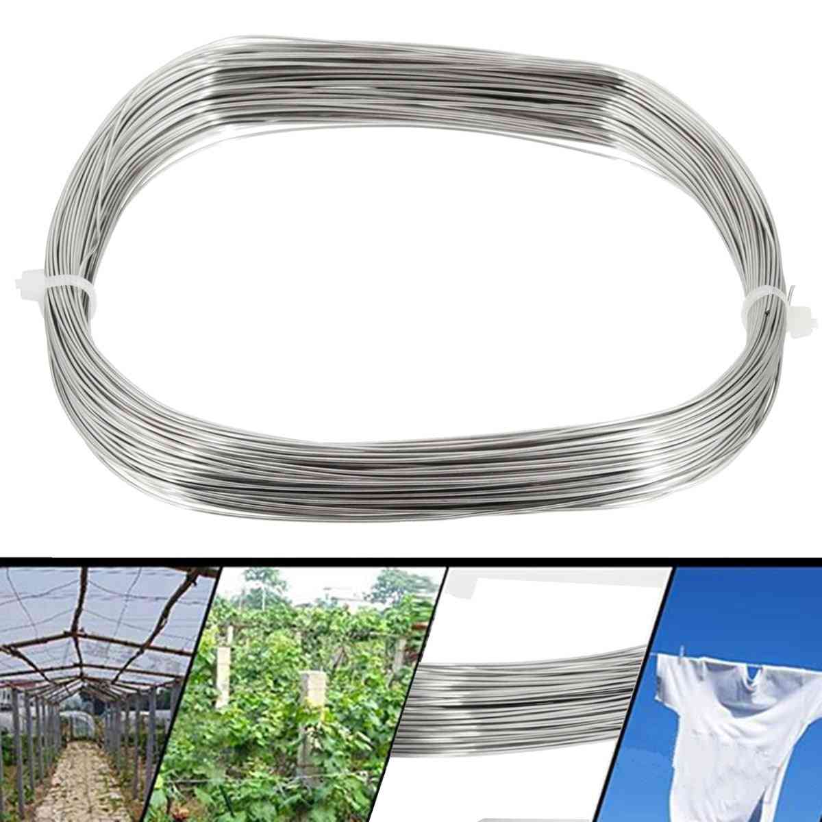 304 Stainless Steel Wire Rope Tensile Soft Structure Fishing, Lifting Cable Clothesline