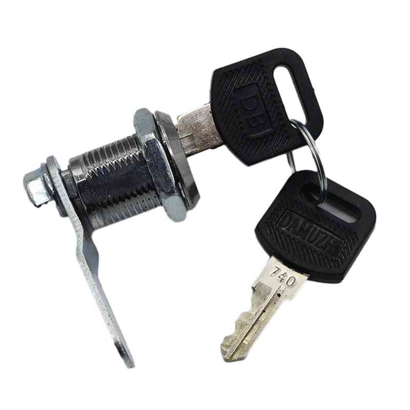 Drawer Cupboard Locker Cam Lock With 2 Keys