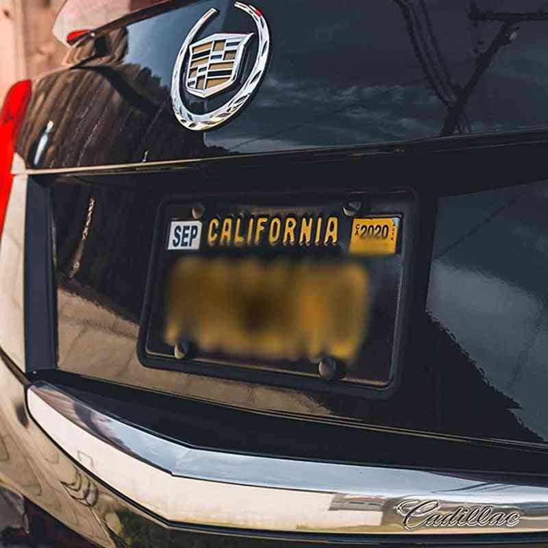 Universal American Auto Rustproof Car License Plate Frame