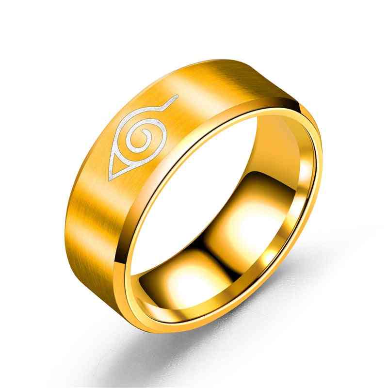 Anime, hokage prsten za mali prst od nehrđajućeg čelika