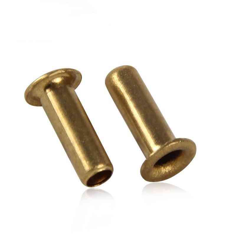 Tubular Double-sided Circuit Board Pcb Nails Copper Hollow Rivet Nuts