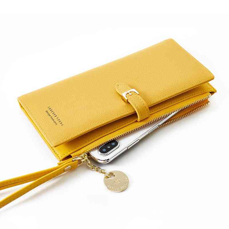Women Wallets Clutch Purse Zipper Phone Pocket Card Holder