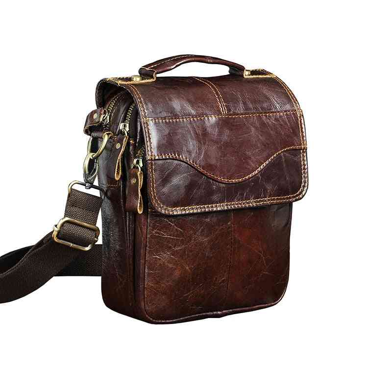 Genuine Leather Casual Messenger Bags