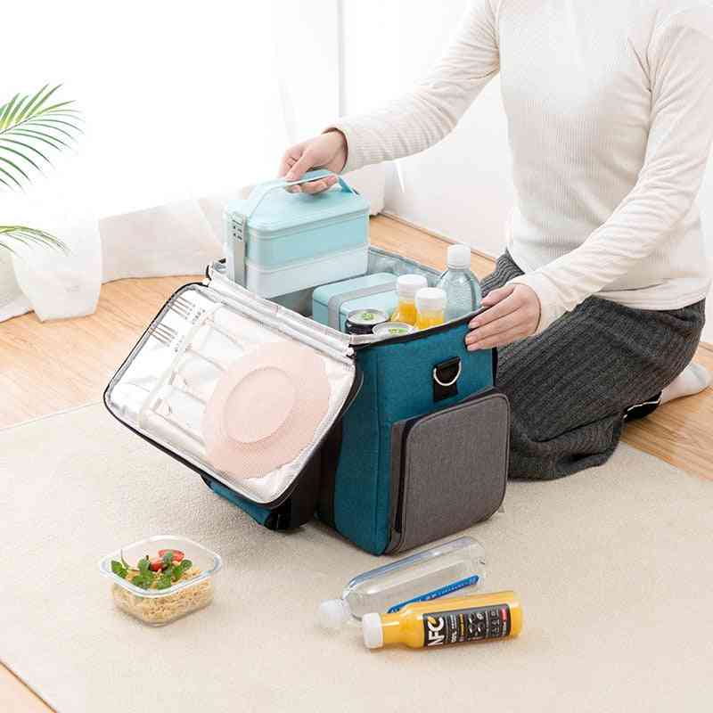Large Capacity Cooler Insulation Lunch Box