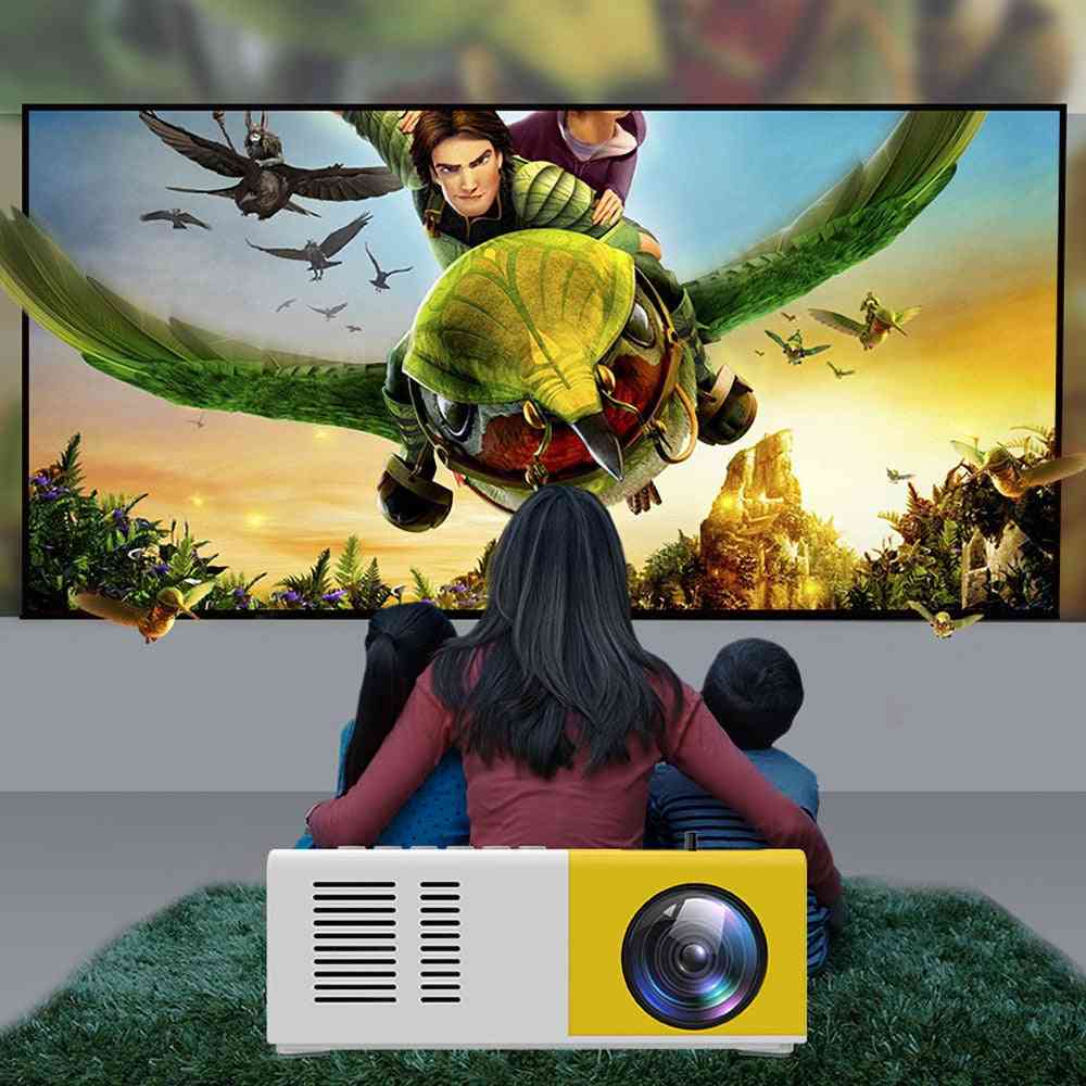 Mini Projector Portable Hd Hdmi Usb Media Player Home Theater