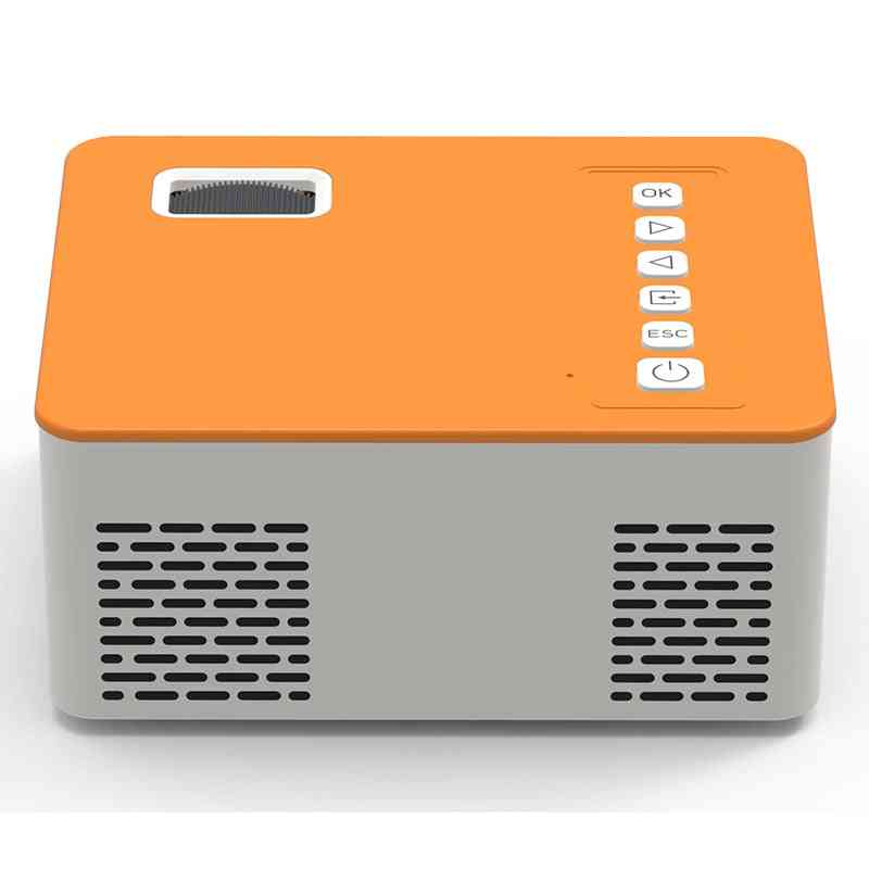 Portable Video Projector, Home Theater, Cinema Support, Mobile Phone Led Lamp