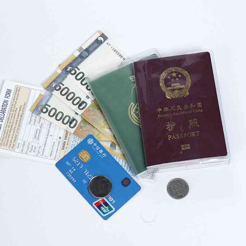 Cestovní vodotěsný kryt držáku pasu, průhledná peněženka