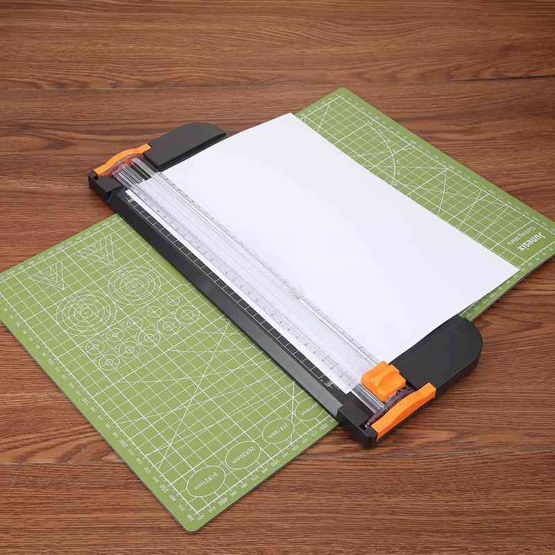 Portable A4 Paper Trimmer With Pull-out Ruler, Diy Scrapbook Cutting Tools