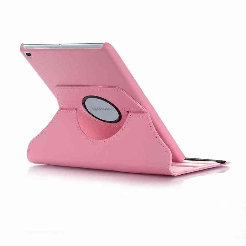 360 Rotating Case Stand Pu Leather Cover For Samsung Galaxy Tab