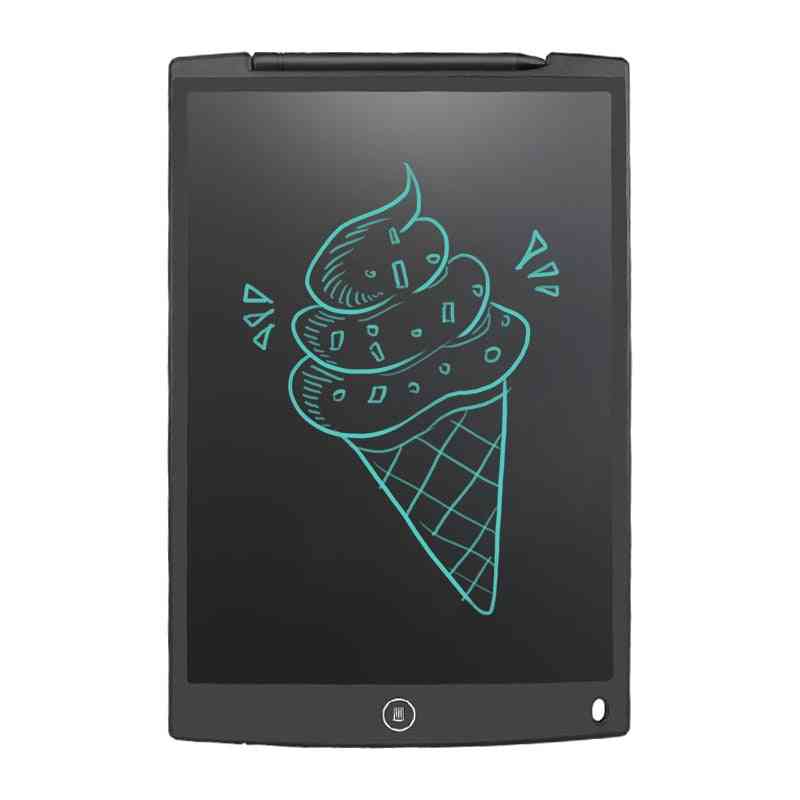 LCD psací tablet 12 palcová elektronická digitální grafická kreslicí deska doodle podložka s perem