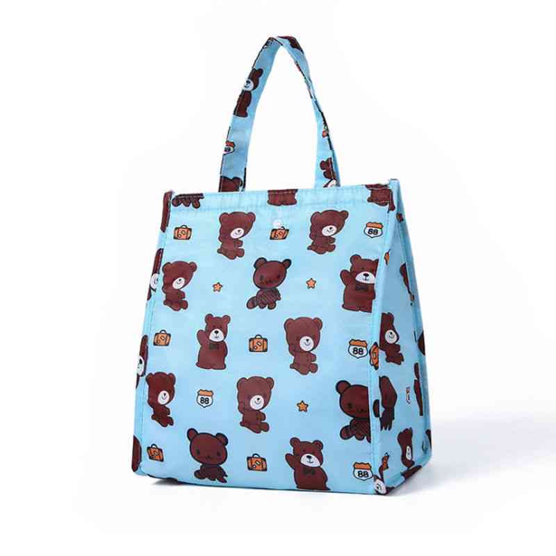 Local Stock Thermal Portable Insulated Cooler Lunch Bag