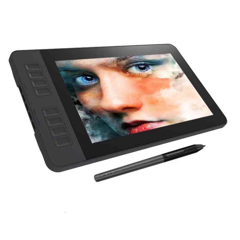 Hd Graphics Drawing Display Digital Tablet Monitor With 8 Shortcut Keys & Levels