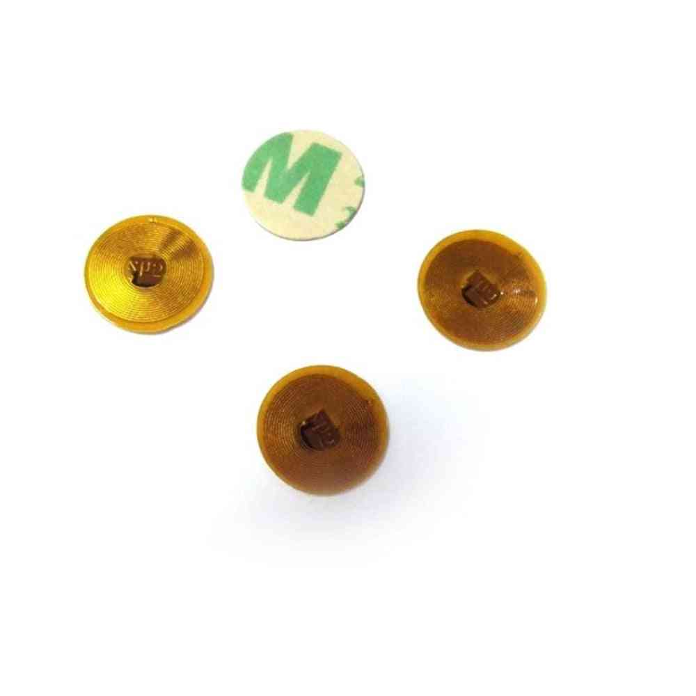 Programmeerbare microschakelingen nagellabels / klein formaat, micro nfc ntag, fpc sticker / tape op de achterkant