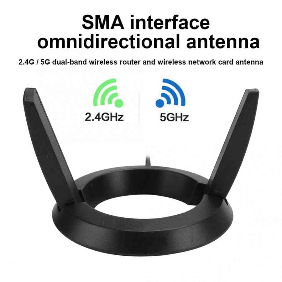 Antenne wifi double bande routeur pce câble d'extension de carte réseau sans fil