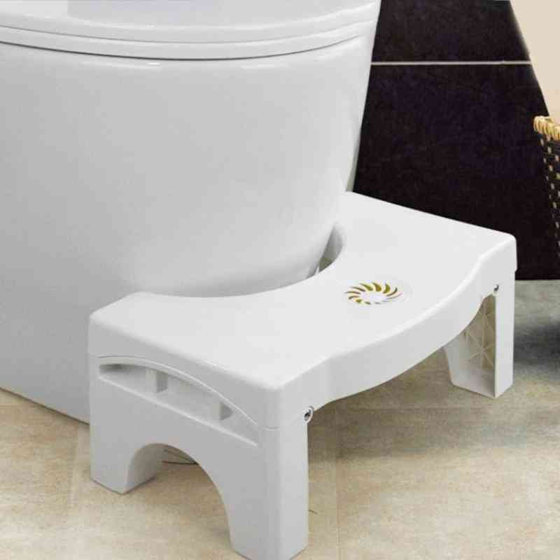 Foldable Squatting Stool, Non-slip Toilet Footstool