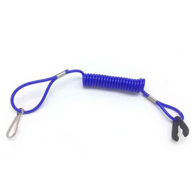 Jet Ski Safety Lanyard Tether Cord, Outboard Engine Flameout Switch Drawstring