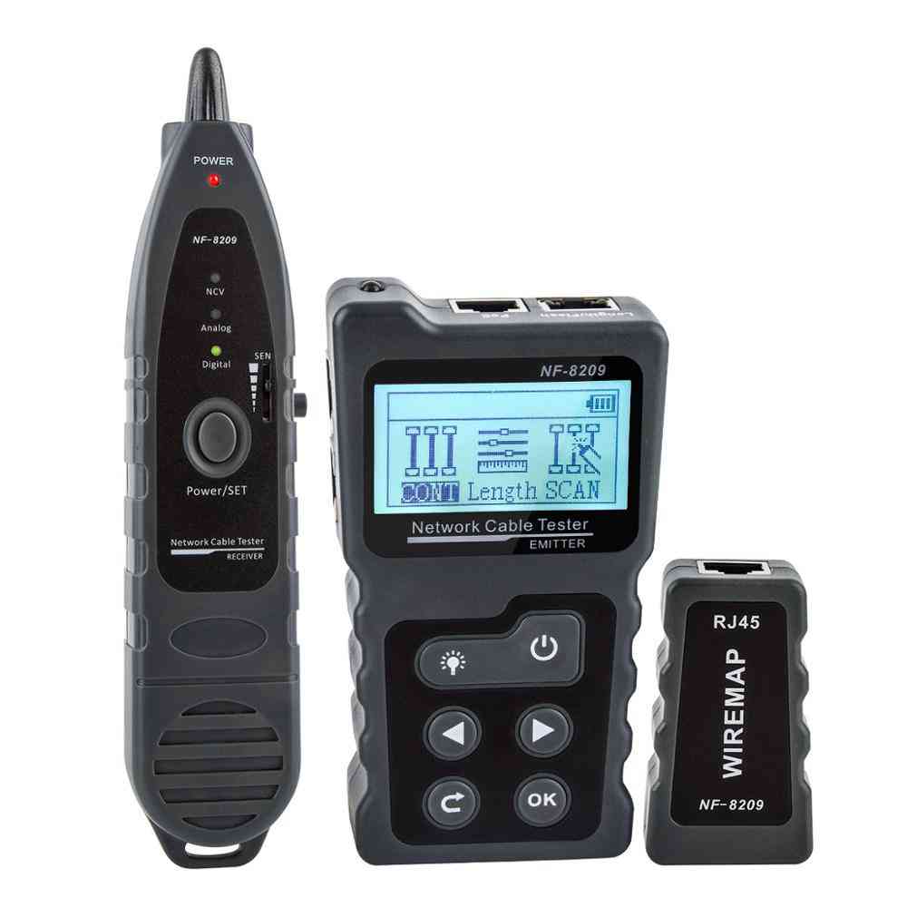 Network Cable Tester Nf-8209 Wire Tracker Networking Tool