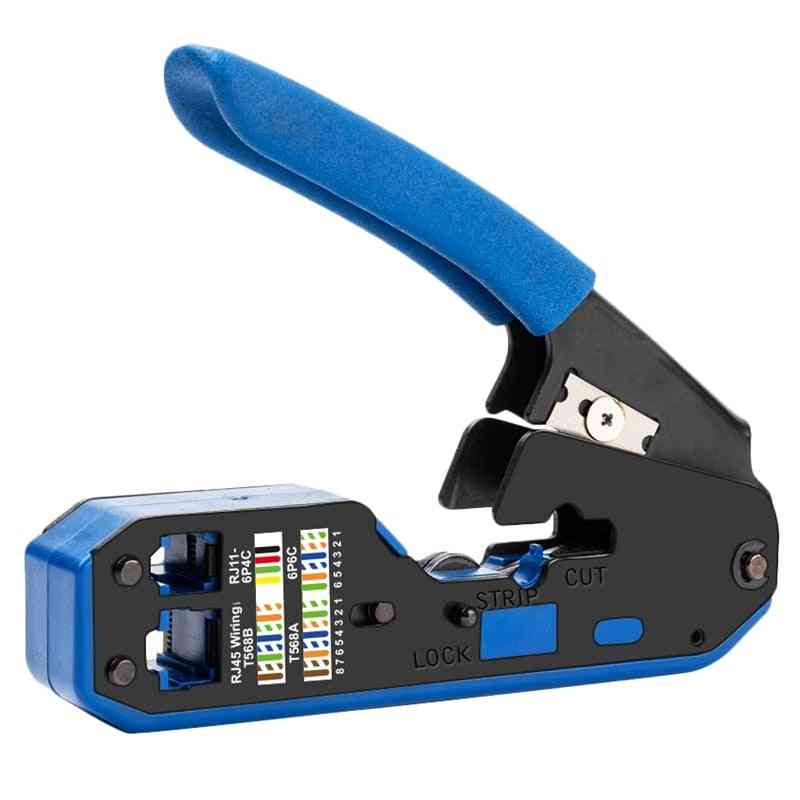 Network Crimper Cable Stripping Plier Stripper, Connector,  Ethernet Cable Cutter