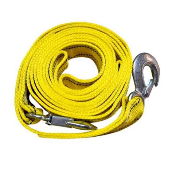 Car Towing Rope, Tow Cable Strap, Pull With Hooks For Automobile, Outdoor Emergency