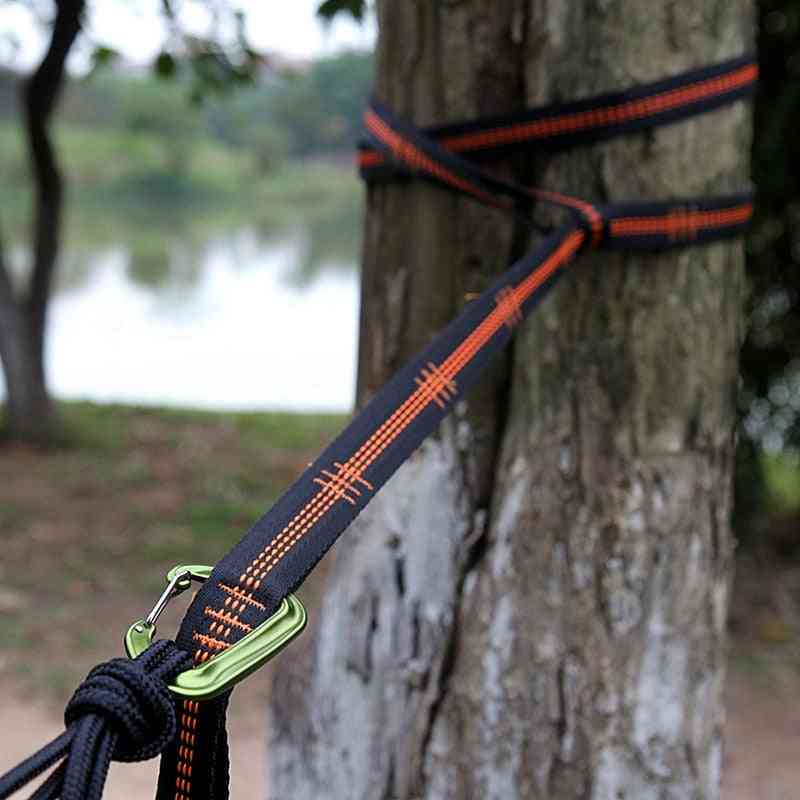 Outdoor Hammock Tree Strap Tree Tie Rope/rock Climbing Flat Belt Cover