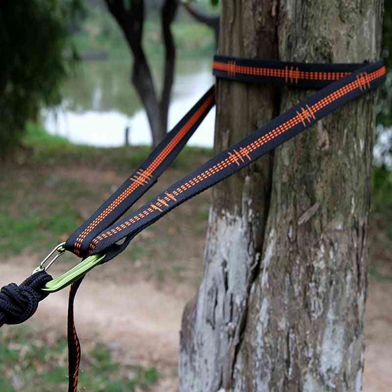 Outdoor Hammock Tree Strap Tree Tie Rope/rock Climbing Flat Belt Cover