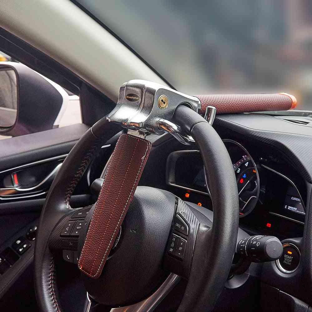 Car Steering Wheel Anti-theft Three Direction Airbag Lock Universal