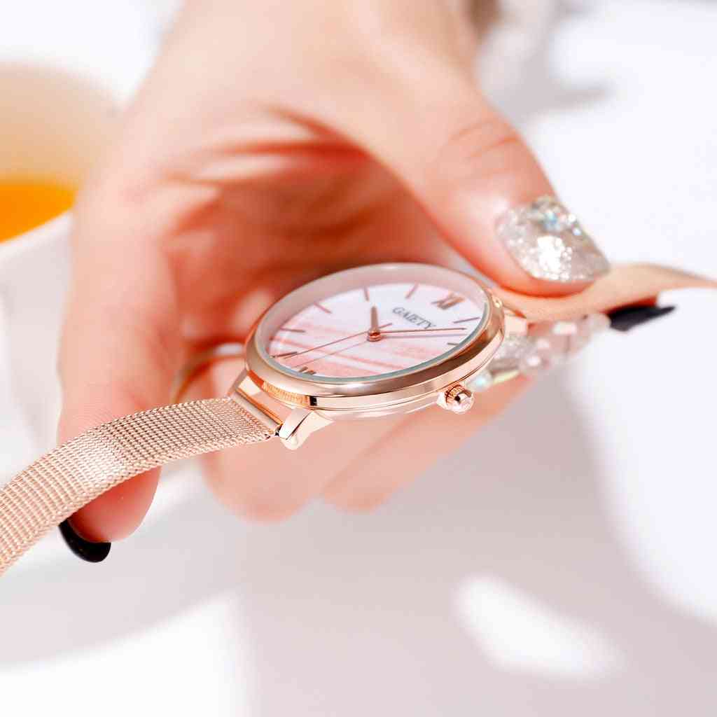Vodní vrták náramek hodinové křemenné náramkové hodinky