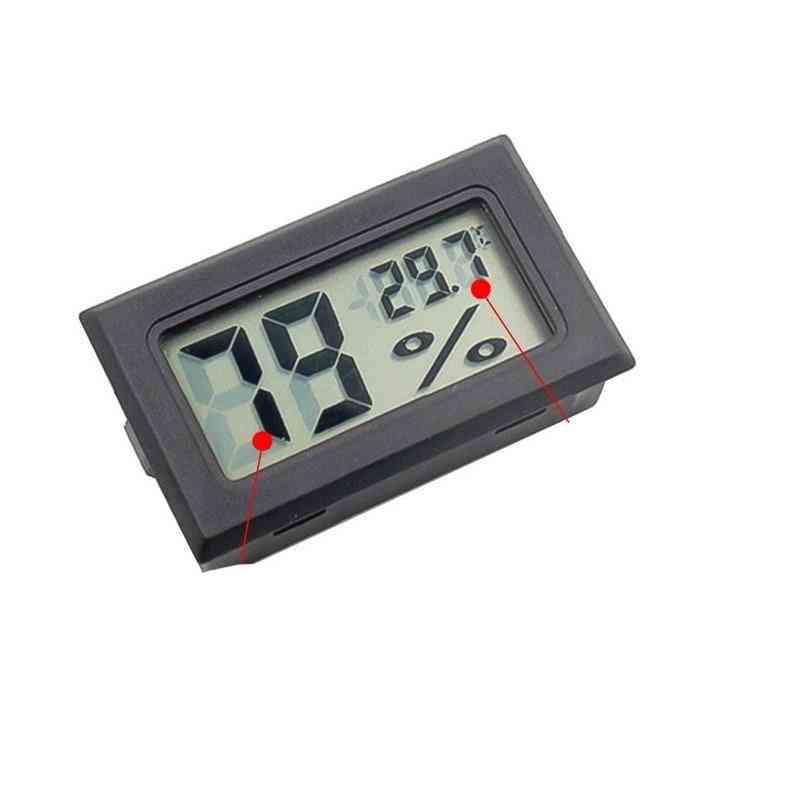 Mini Indoor Digital Lcd Temperature Sensor Humidity Meter Thermometer Hygrometer