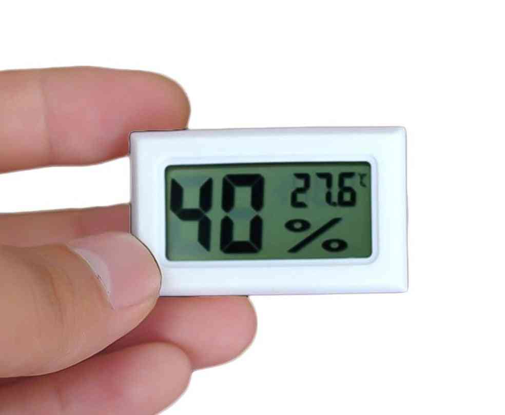 Mini Indoor Digital Lcd Temperature Sensor Humidity Meter Thermometer Hygrometer