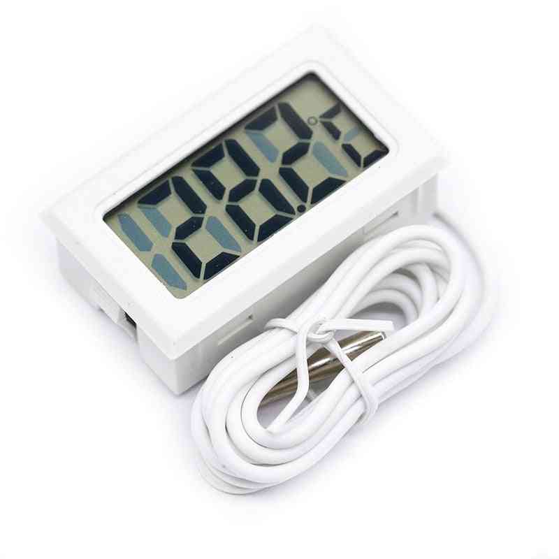 Lcd Digital Thermometer For Freezer Temperature Indoor / Outdoor Probe