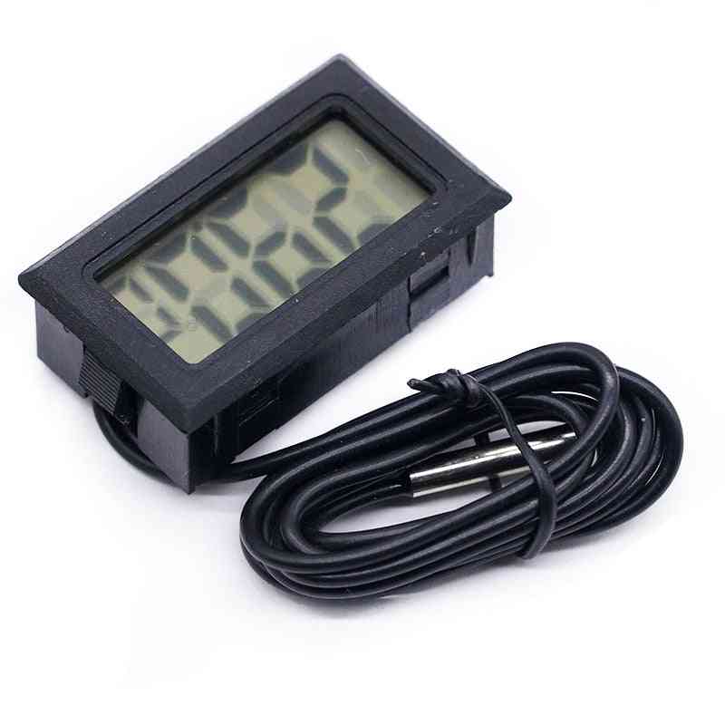 Lcd Digital Thermometer For Freezer Temperature Indoor / Outdoor Probe