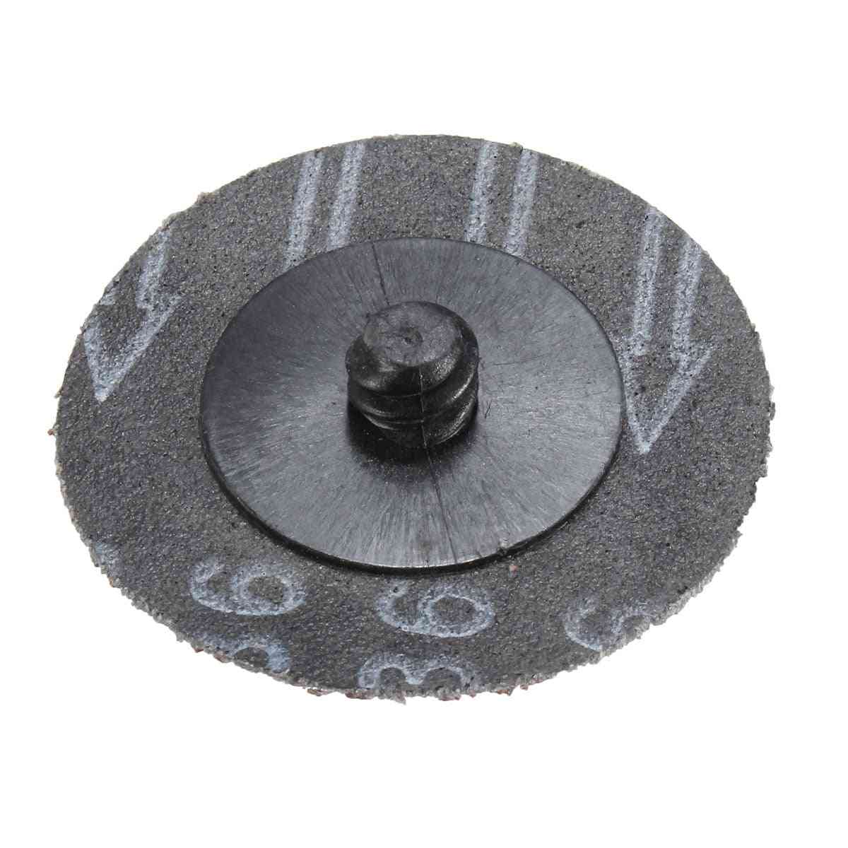 Sanding Discs Sandpaper 36 Grit 2'' Roll Lock Type R Roloc For Dremel Abrasive Tool
