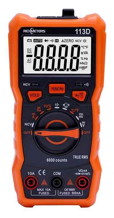 Auto Ranging Ac/dc Voltage Meter