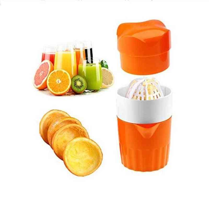 Mini bärbar citron / orange fruktpresspressmaskin