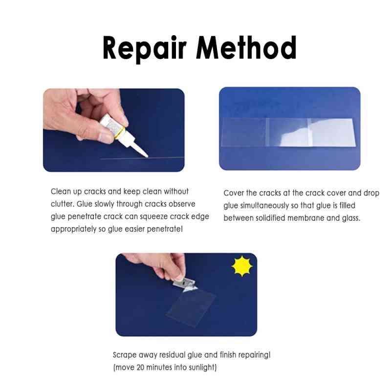 Auto Glass Repair Tool Kit For All Cars