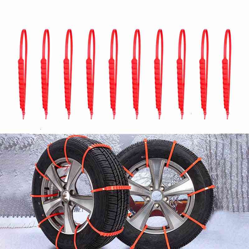 Wheel Tyre Cable Belt Winter Outdoor Emergency Chain