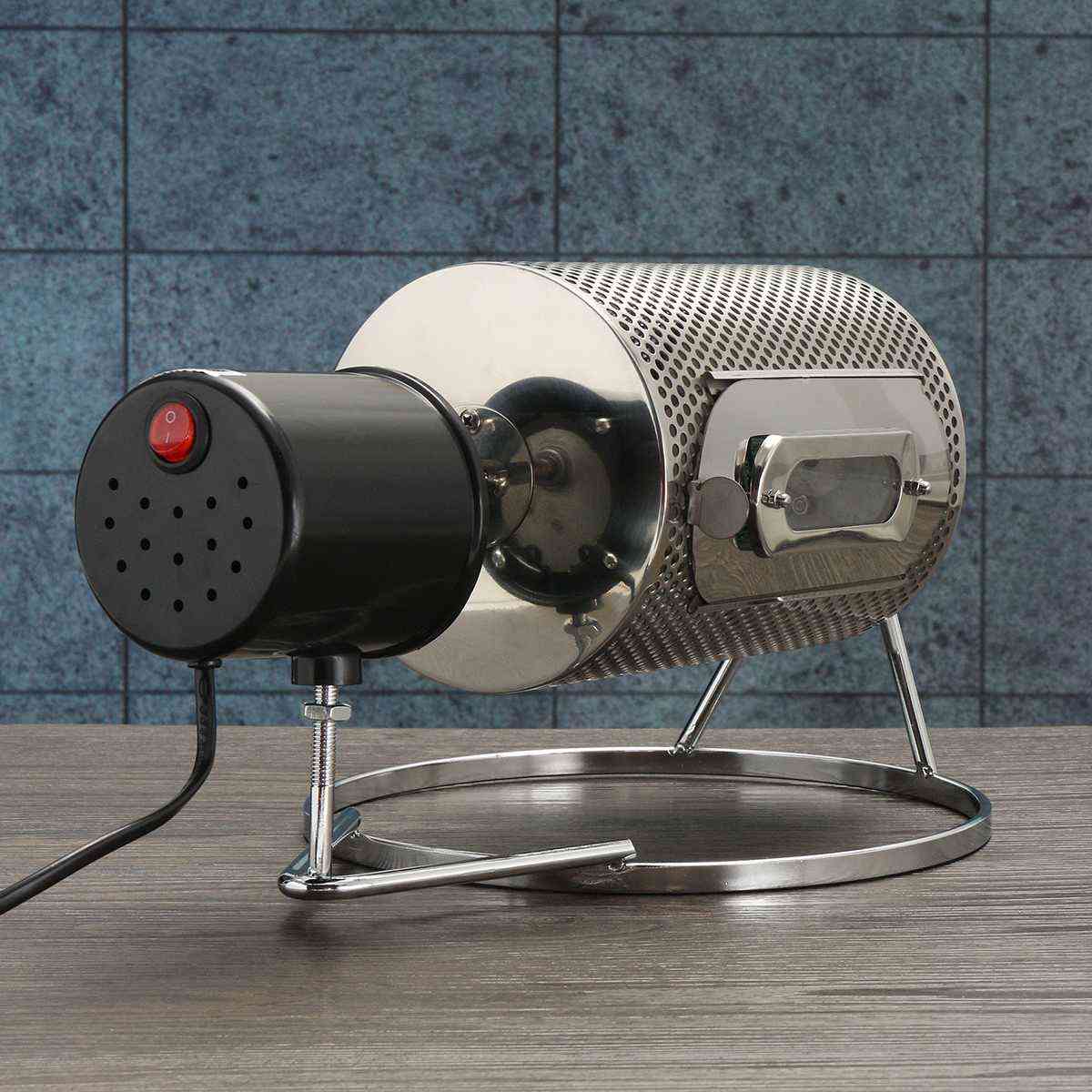 Elektromos kávé pörkölés sütőgép, háztartási gabonaszárító diósütő