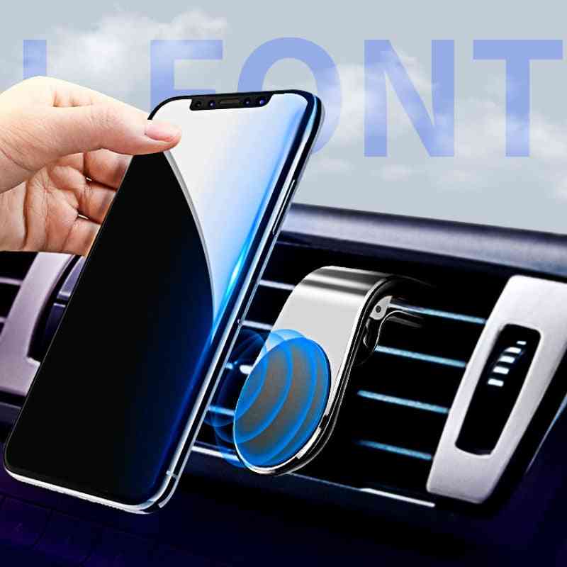 Suporte magnético para telefone com ventilação de ar para carro