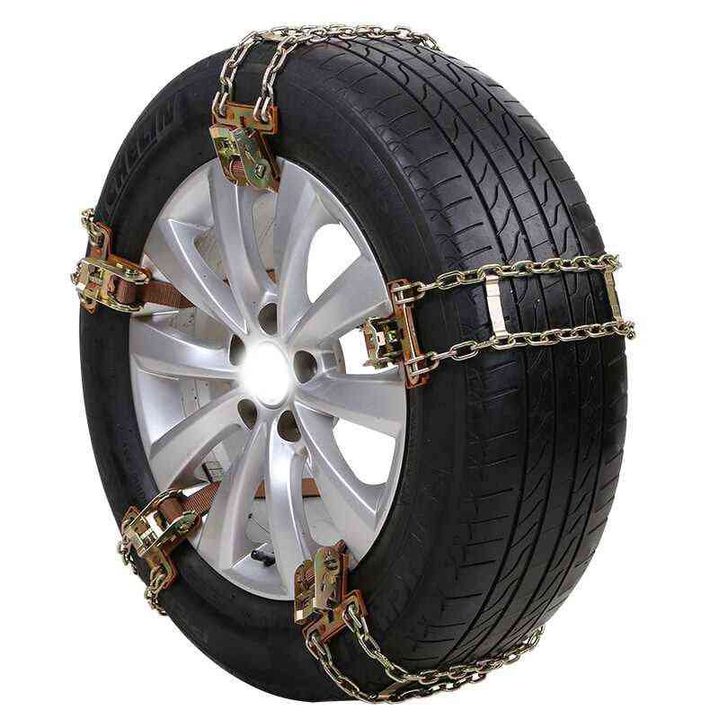 Wheel Tire Snow Anti-skid Chains For Car