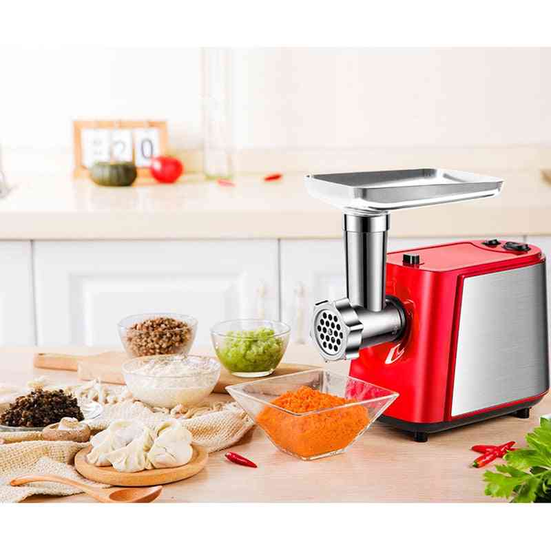 Heavy Duty Electric Powerful Meat Grinder Stuffer Meat Mincer, Tomato Juicer