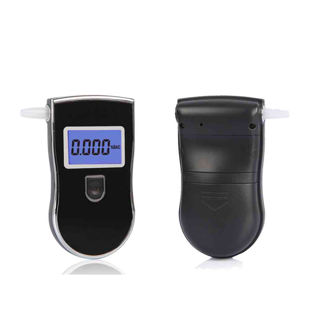 Lcd Display Breath Analyzer Portable Alcohol Detection Device